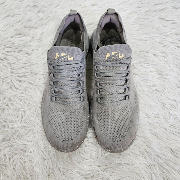 APL Techloom‎ Breeze Women's Gray Lace Up Activewear Athleisure Sneakers Sz 9.5 - Picture 4 of 6
